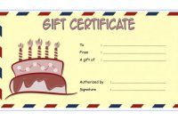 Happy Birthday Gift Certificate 1