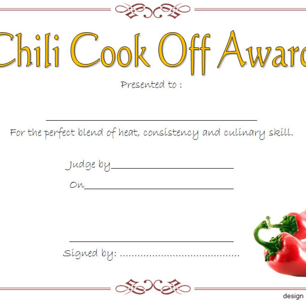 chili-cook-off-certificate-template-free-10-best-ideas