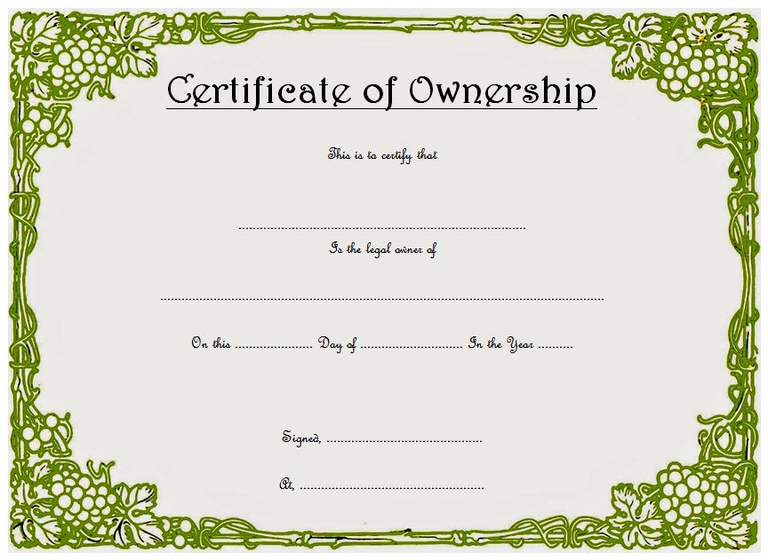 ownership certificate templates, property ownership certificate template, certificate of stock ownership template, certificate of ownership form, pet ownership certificate template, free printable certificate of ownership, transfer of ownership certificate template, letter of ownership template, llc certificate of ownership template, certificate of ownership of business, certificate of ownership house
