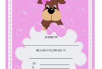 Pet Birth Certificate Template 1