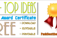 TOP 10+ Certificate of Merit Award Templates FREE by Paddle