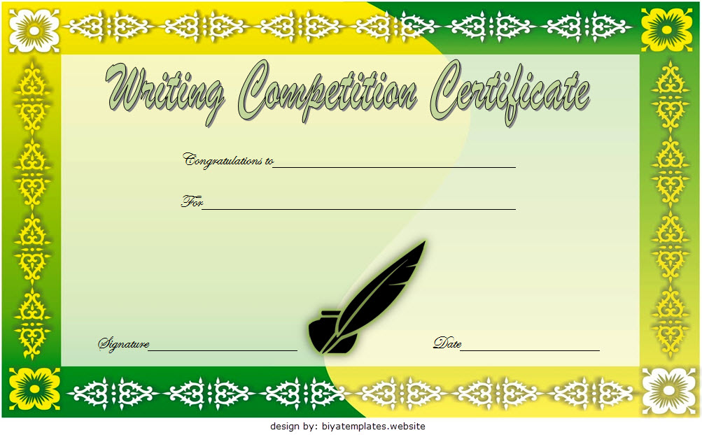 writing competition certificate templates, writing award certificate template, writing contest certificate template, essay contest winner certificate template, story writing competition certificate, certificate templates free download, creative writing competition certificate, free printable writing certificates