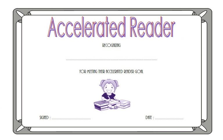 AR Certificate Template 5 | Paddle Templates