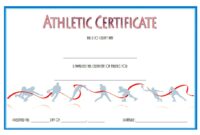 Athletic Award Certificate 6