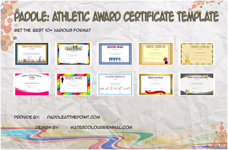 Download 10+ Best Ideas of Athletic Award Certificate Template for School Sports, Running, Participation with pdf and Microsoft Word design formats free!