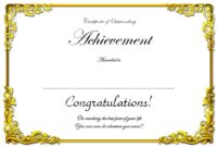 Certificate of Retirement 6