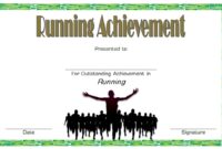 Editable Running Certificate 3