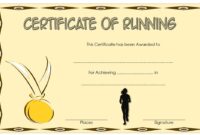 Editable Running Certificate 7