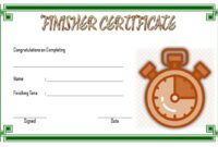 Finisher Certificate 1