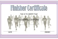 Finisher Certificate 5