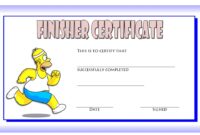 Finisher Certificate 6