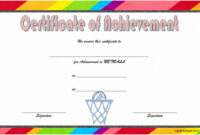 Netball Certificate Template 9