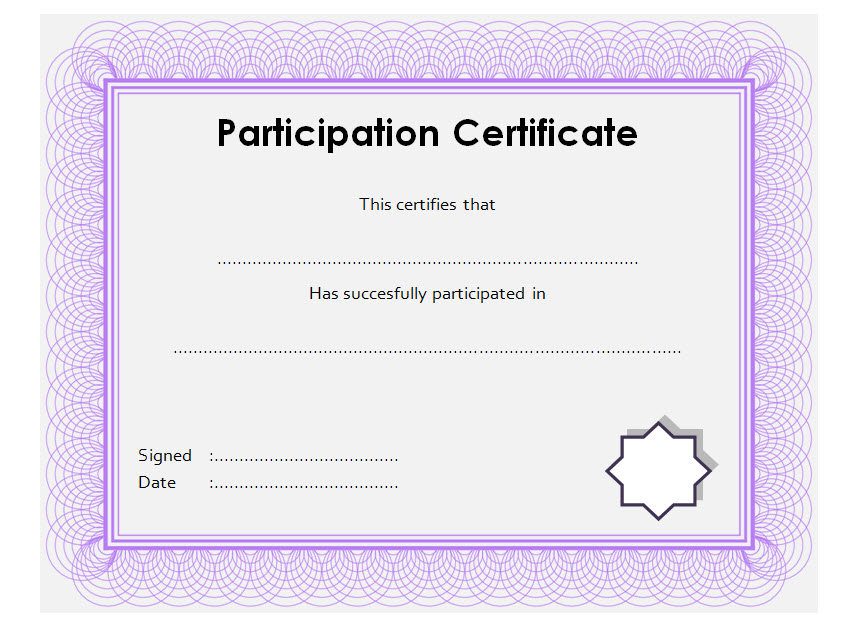 participation certificate templates free printable, participation certificate templates, chili cook off participation certificate template, workshop participation certificate template, sports participation certificate template, certificate of participation template doc, science fair participation certificate template, certificate of participation pdf, conference participation certificate template, certificate of appreciation template, training participation certificate template, certificate of excellence template