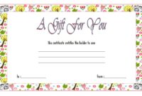 Photography Gift Certificate Template 6