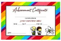 Science Achievement Certificate Template 6