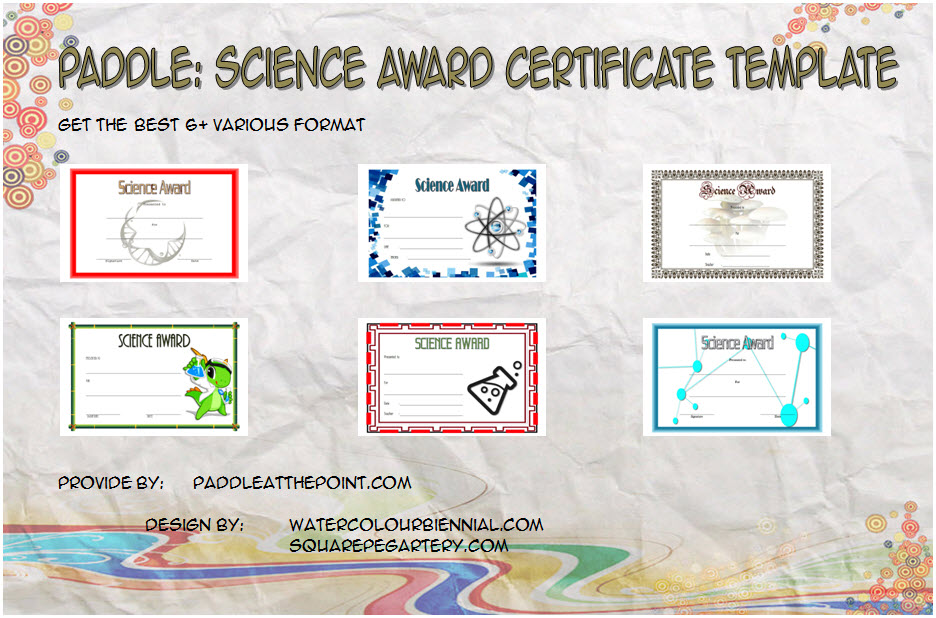 Get 6+ best ideas of Science Award Certificate Templates for competition, school, stem, olympiad participation, achievement, students free!