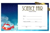 Science Fair Certificate 1