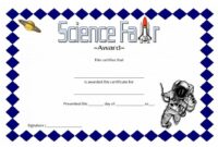 Science Fair Certificate 9