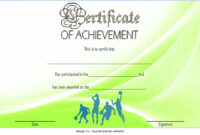 Basketball Achievement Certificate Template 4