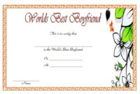 Best Boyfriend Certificate Template 7