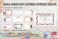 Best Boyfriend Certificate Template by Paddle