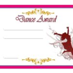 Dance Award Certificate Template in 2020: FREE 8+ Best Ideas