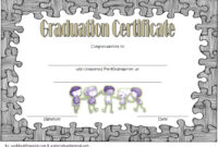 Editable Pre-K Graduation Certificate Template 5