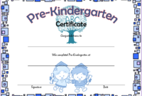 Editable Pre-K Graduation Certificate Template 6