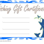 Fishing Gift Certificate Template - 7+ Inspirational Designs