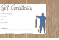 Fishing Gift Certificate Template 7