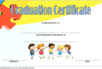 Kindergarten Graduation Certificate Printable 9