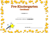 Pre-Kindergarten Diploma Certificate 4