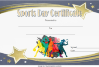 Sports Day Certificate Template 8