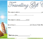 Travel Gift Certificate Templates - 10+ Best Ideas FREE