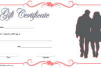 Valentine Gift Certificate Template 6