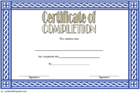 Training Course Certificate Template 8