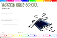 VBS Certificate Template 2