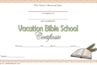 VBS Certificate Template 6