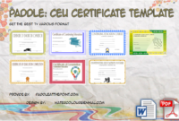 CEU Certificate Template by Paddle