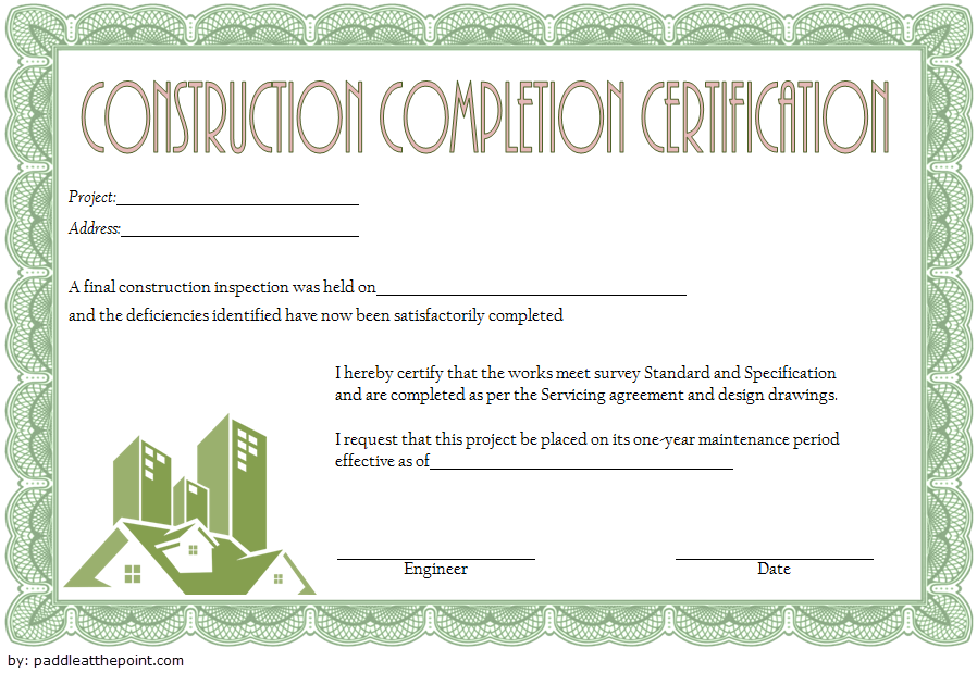 certificate of construction completion template, certificate of job completion template, certificate of work completion format, on the job training certificate of completion template, certificate of completion on the job training template, building construction completion certificate format, work completion letter format sample in word, cctv work completion certificate format, electrical work completion certificate format in word