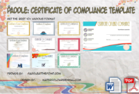 Compliance Certificate Template by Paddle