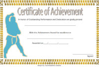 Martial Arts Certificate Template 7