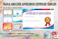 Employee Appreciation Certificate Template by Paddle