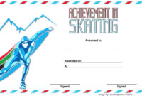 Ice Skating Certificate Template 4