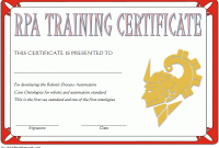Robotics Certificate Template 9