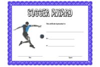 Soccer Certificate Template 6