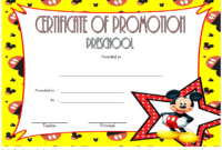 Certificate of School Promotion Template 9 FREE