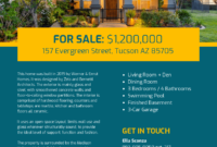 4th Real Estate for Sale Flyer Template Free Idea