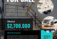 Real Estate Marketing Flyer Template Free (3rd Design)