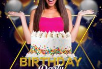 Birthday Flyer Template Photoshop Free (1st Best Format)